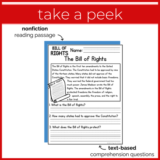 100+ Government Reading Comprehension Passages + Questions