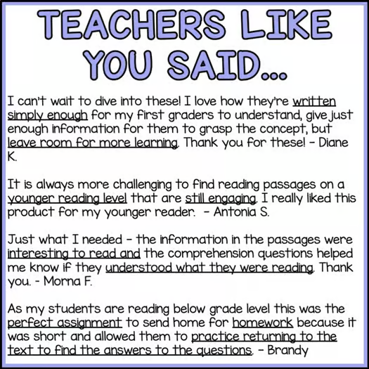 30+ April Holidays Reading Comprehension Passages + Questions