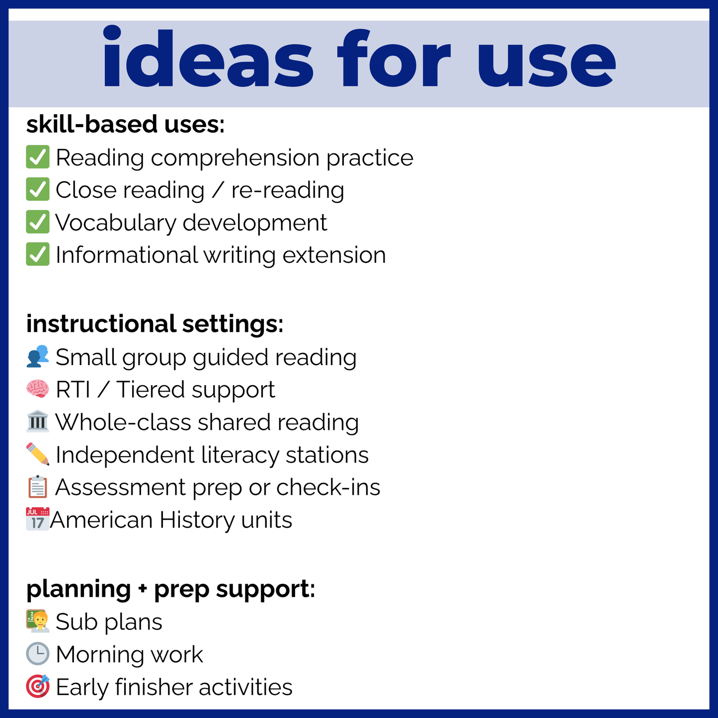 American Revolution Reading Comprehension Passages + Questions