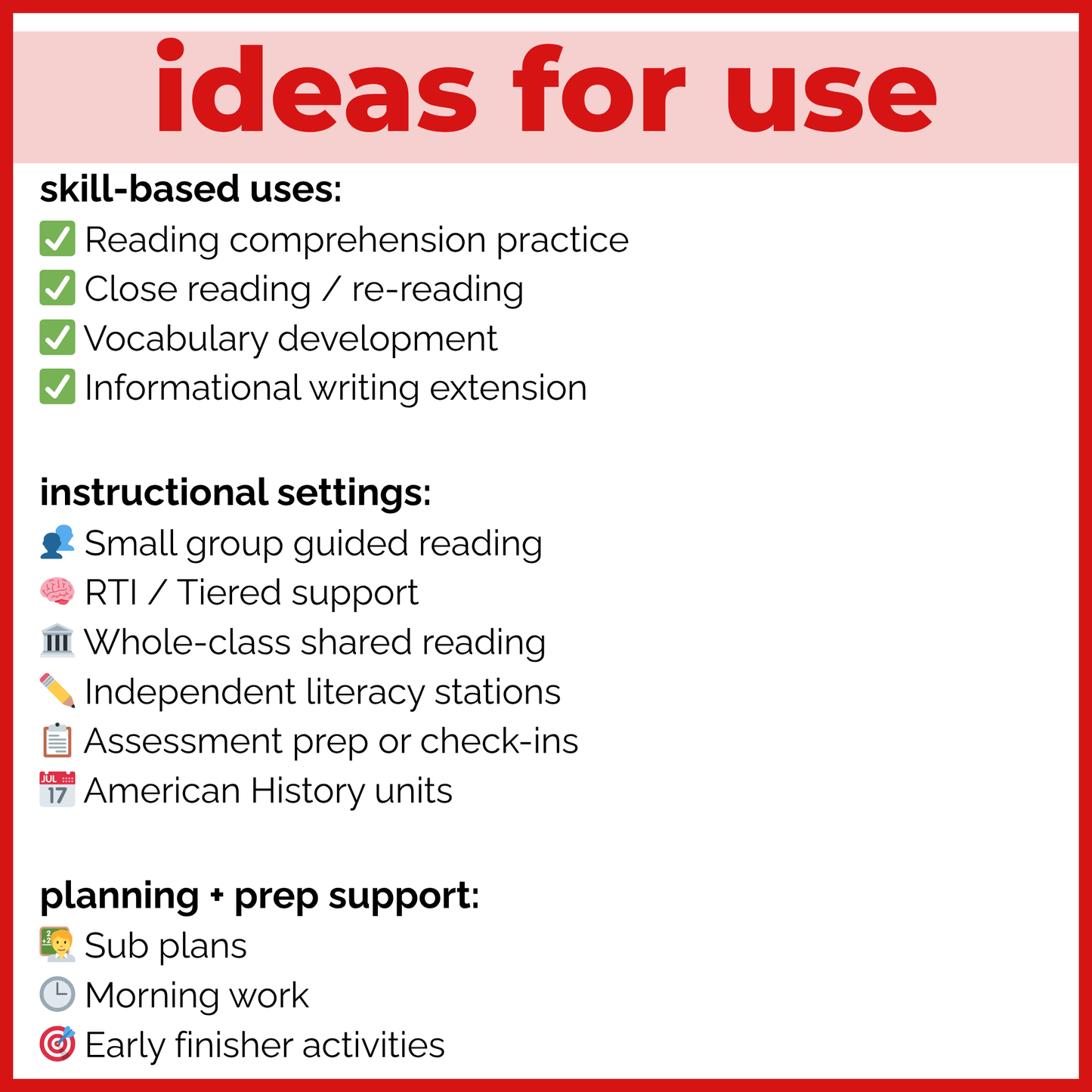 Civil War Reading Comprehension Passages + Questions