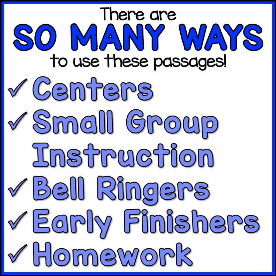 Election Day Reading Comprehension Passages + Questions