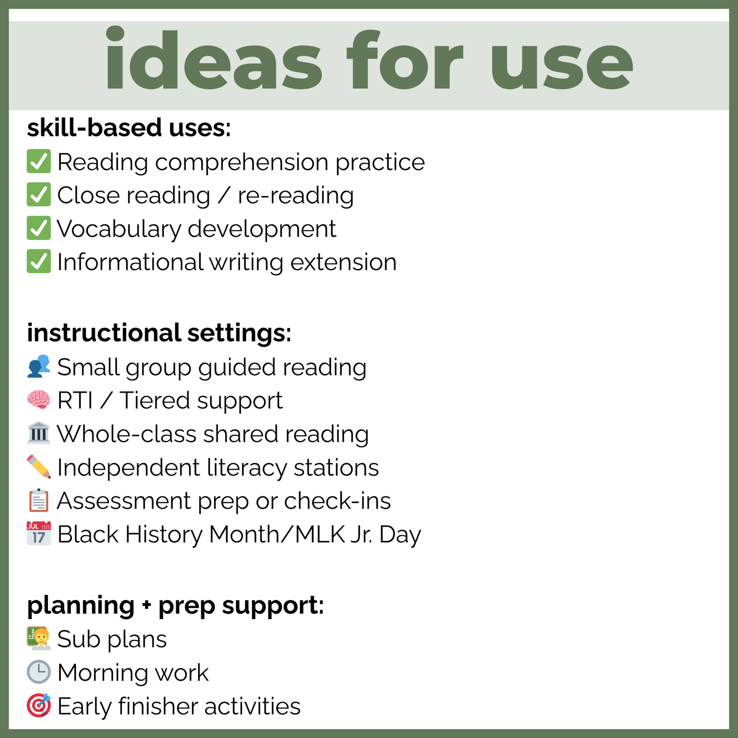 Martin Luther King Jr Reading Comprehension Passages + Questions