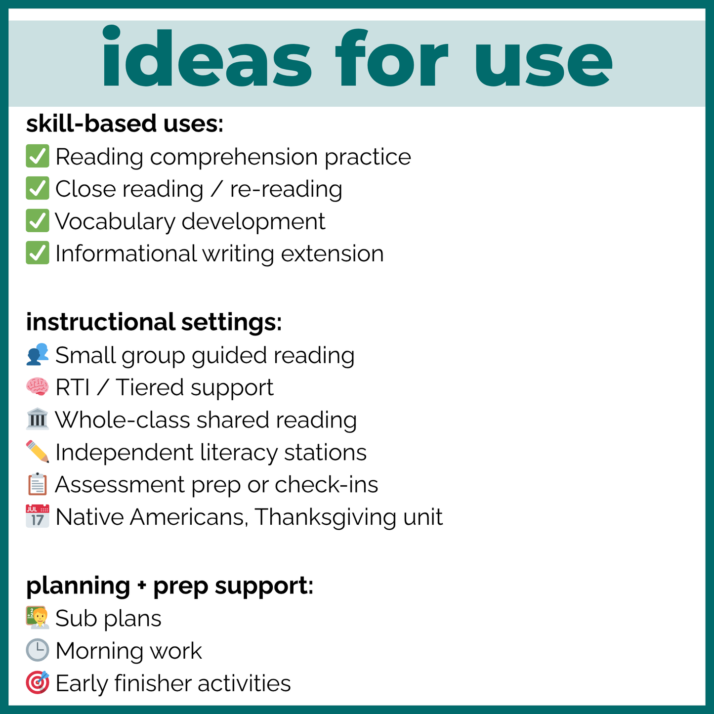 Native American Indigenous Tribes Reading Comprehension Passages + Questions