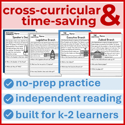 100+ Government Reading Comprehension Passages + Questions