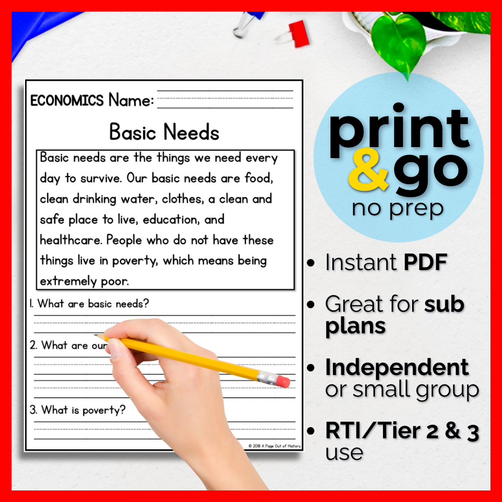 150+ Special Education Reading Comprehension Passages + Questions