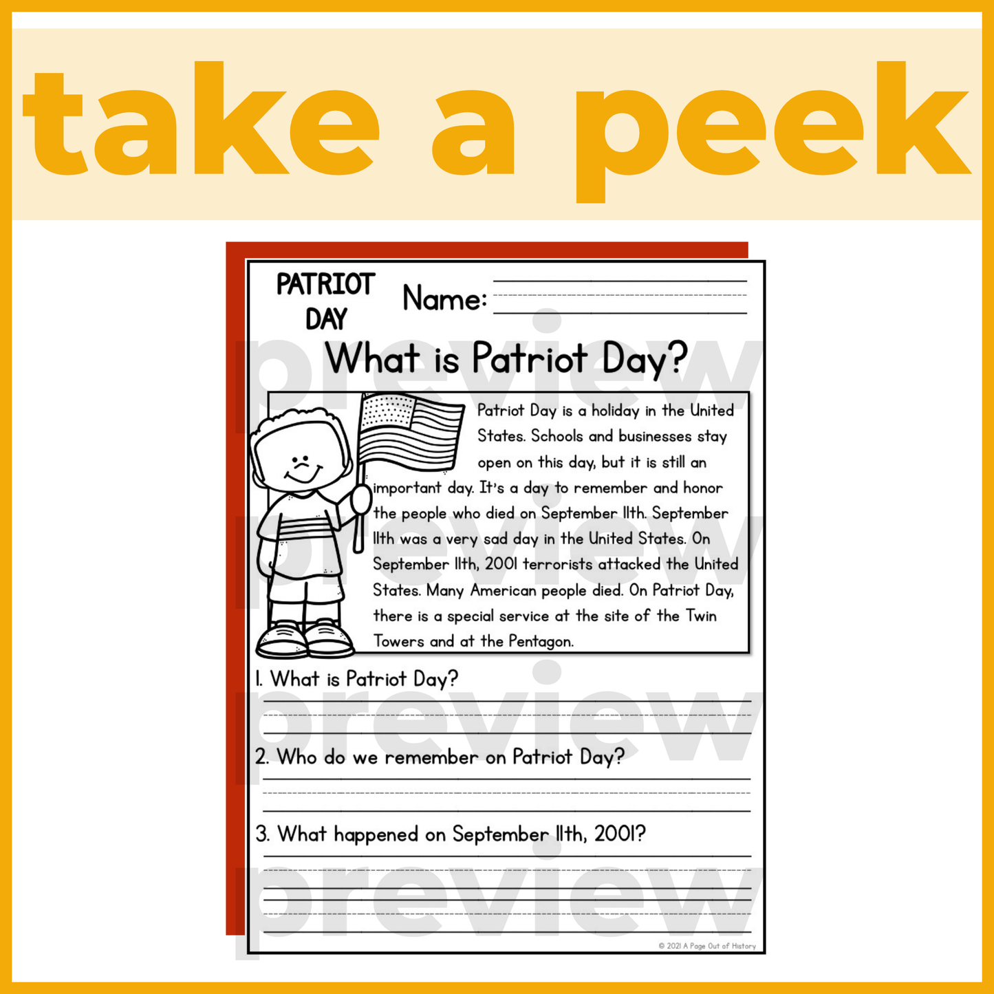 30+ September Holidays Reading Comprehension Passages + Questions