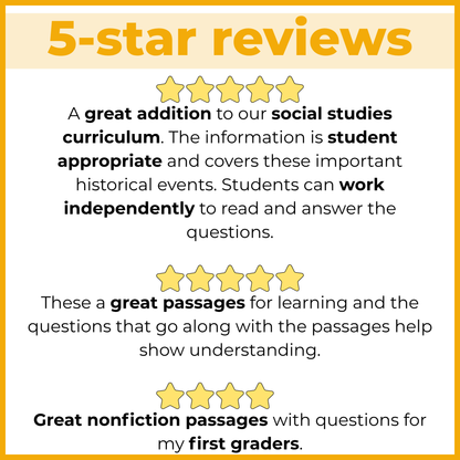 30+ September Holidays Reading Comprehension Passages + Questions