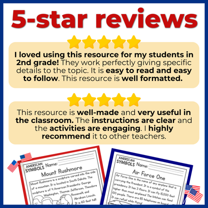 30+ US Geography Reading Comprehension Passages + Questions