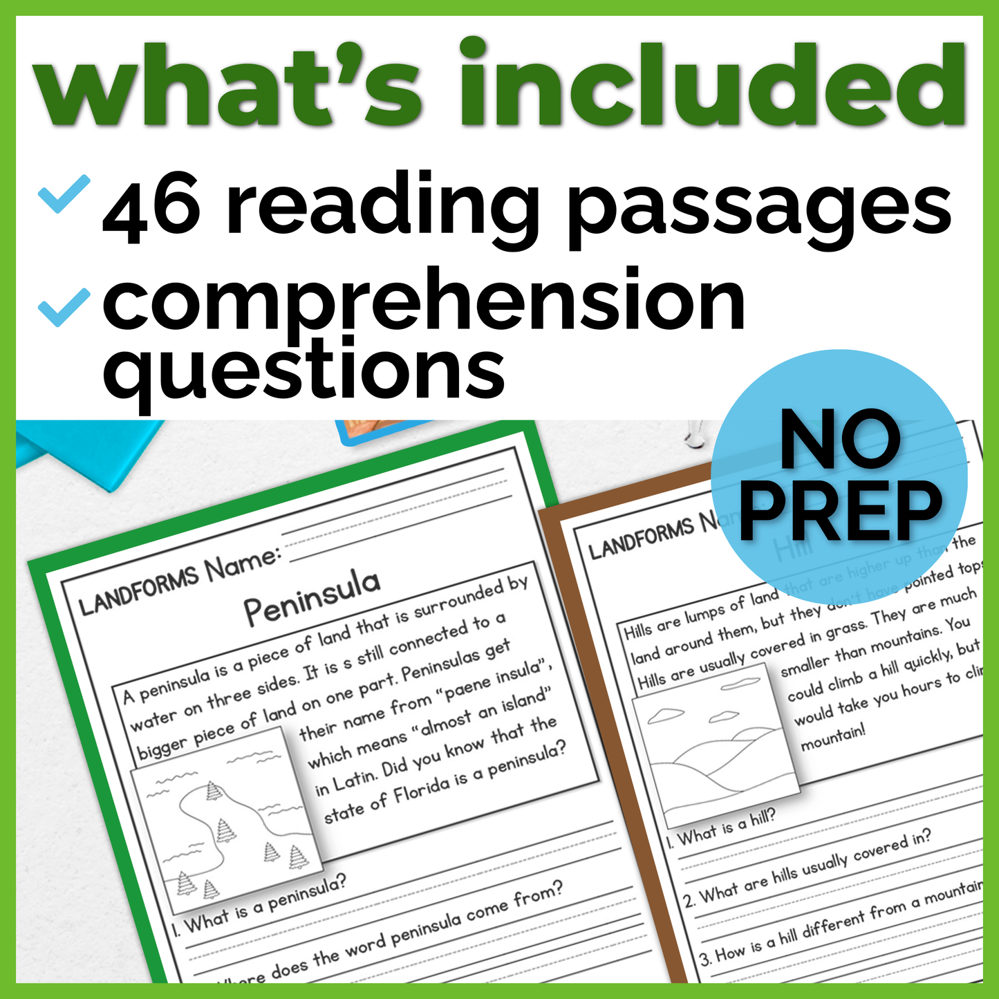 45+ Earth Science & Environment Reading Comprehension Passages + Questions