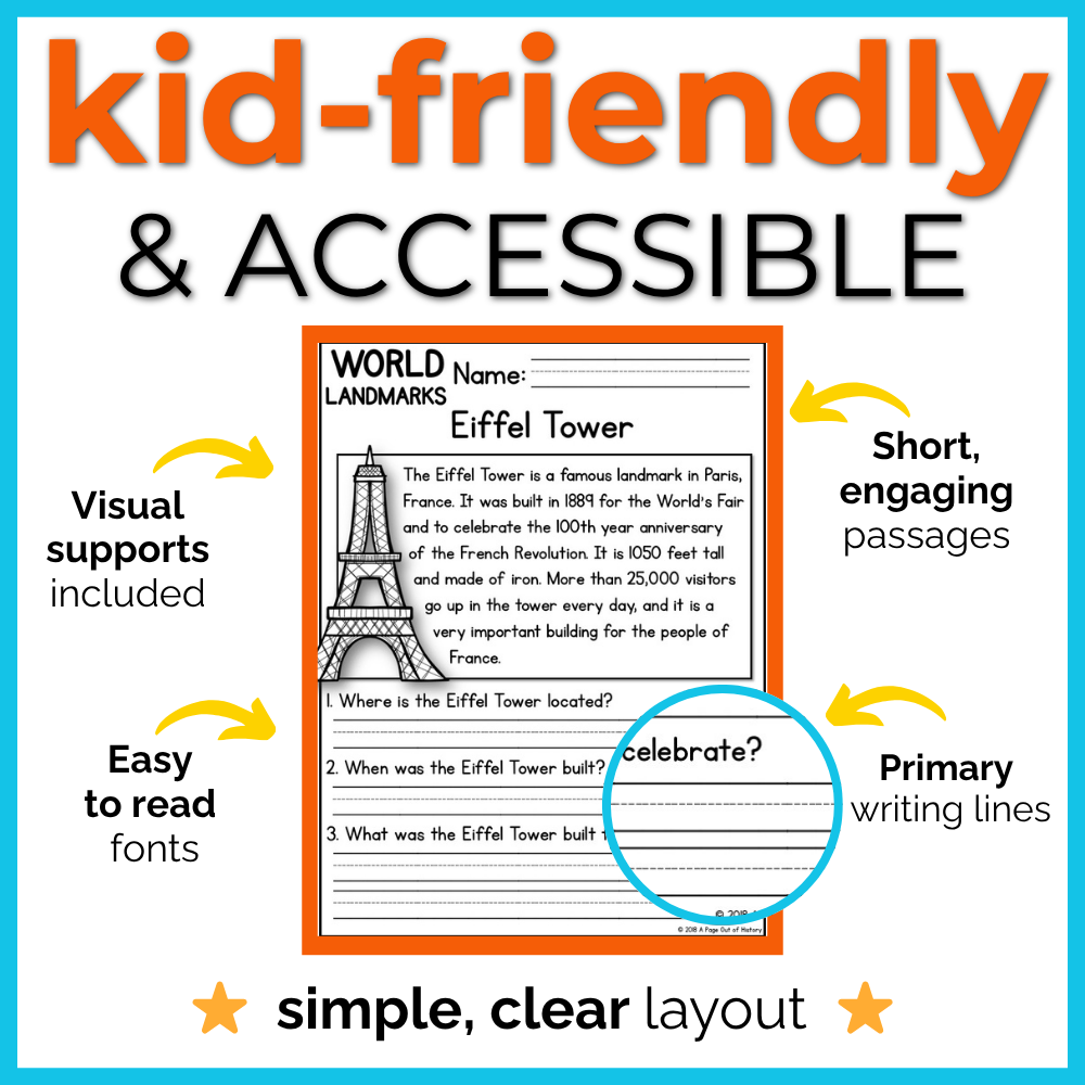 50+ Summer Learning Travel Around the World Reading Comprehension Passages + Questions