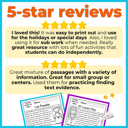 50+ Summer Learning Travel Around the World Reading Comprehension Passages + Questions