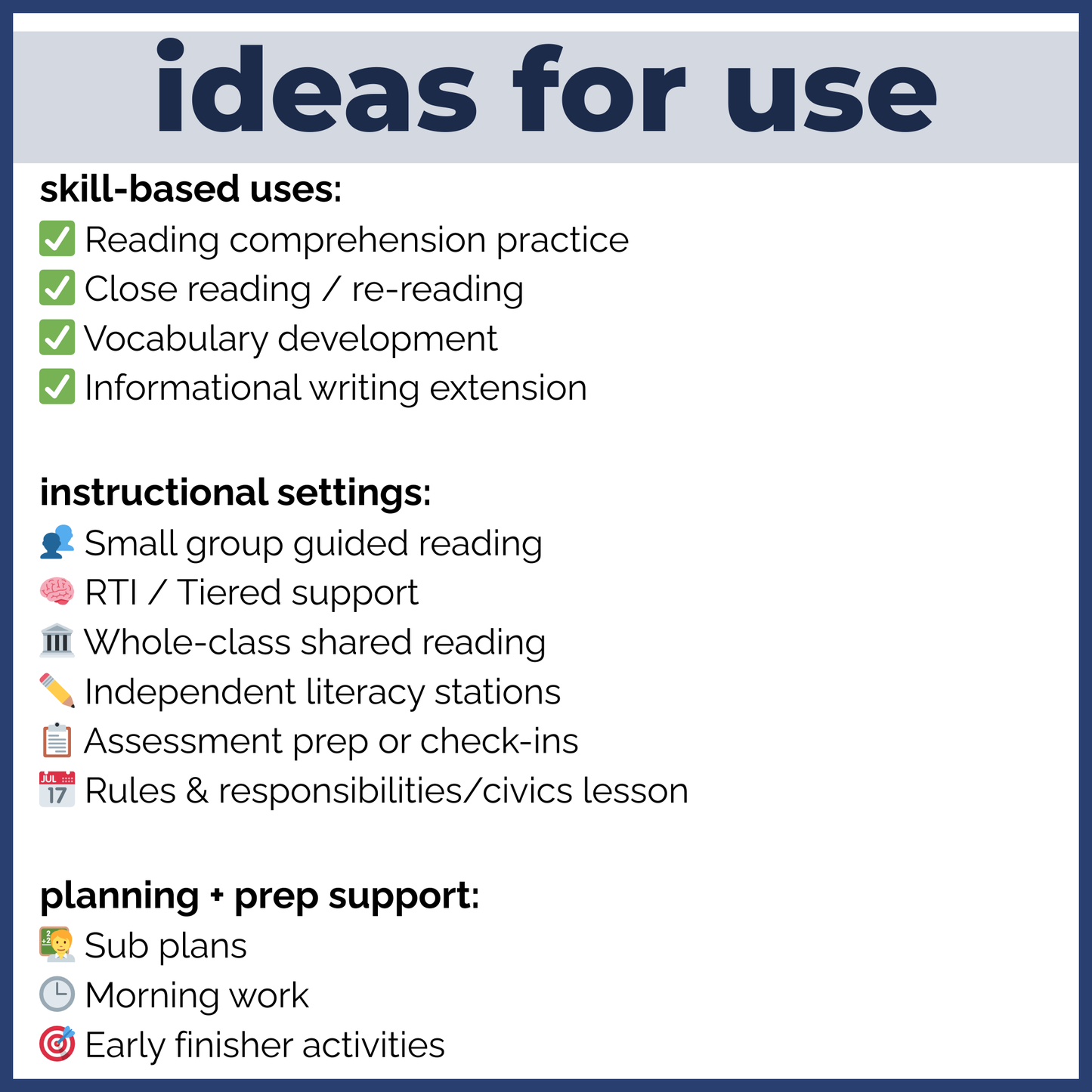 60+ Rights & Responsibilities Reading Comprehension Passages + Questions