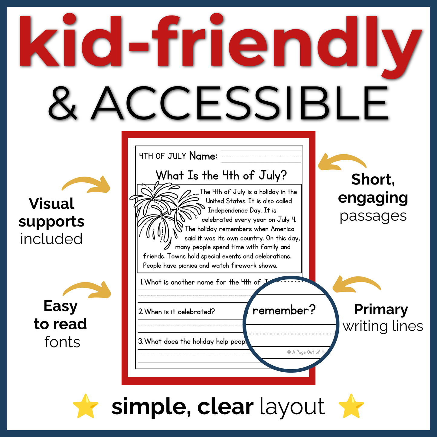 75+ Patriotic US Holidays Reading Comprehension Passages + Questions