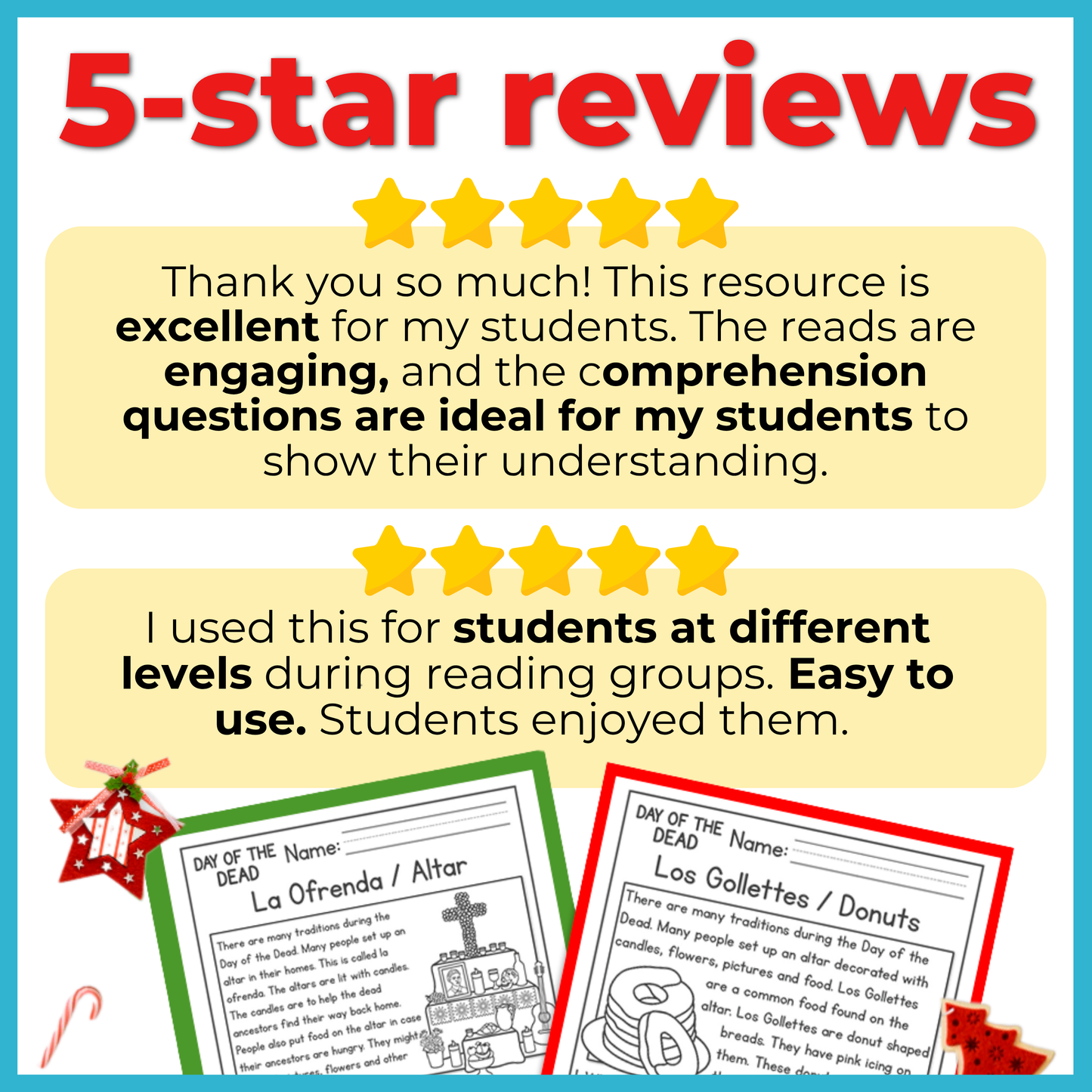 Holidays K-2 Reading Comprehension Passages