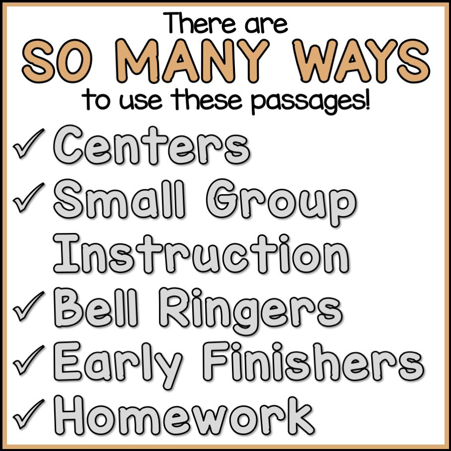 Bill of Rights Reading Comprehension Passages + Questions