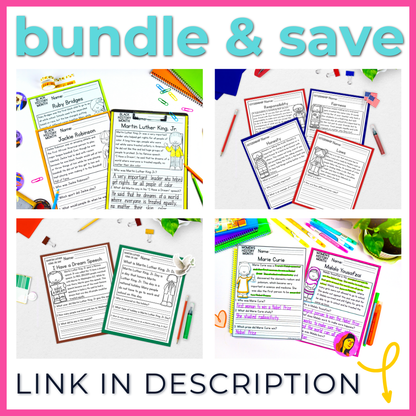 Black History Month Reading Comprehension Passages + Questions