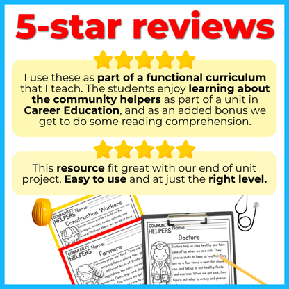 Community & Responsibility Reading Comprehension Passages+Questions