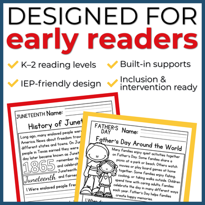 June Holidays Reading Comprehension Passages+Questions