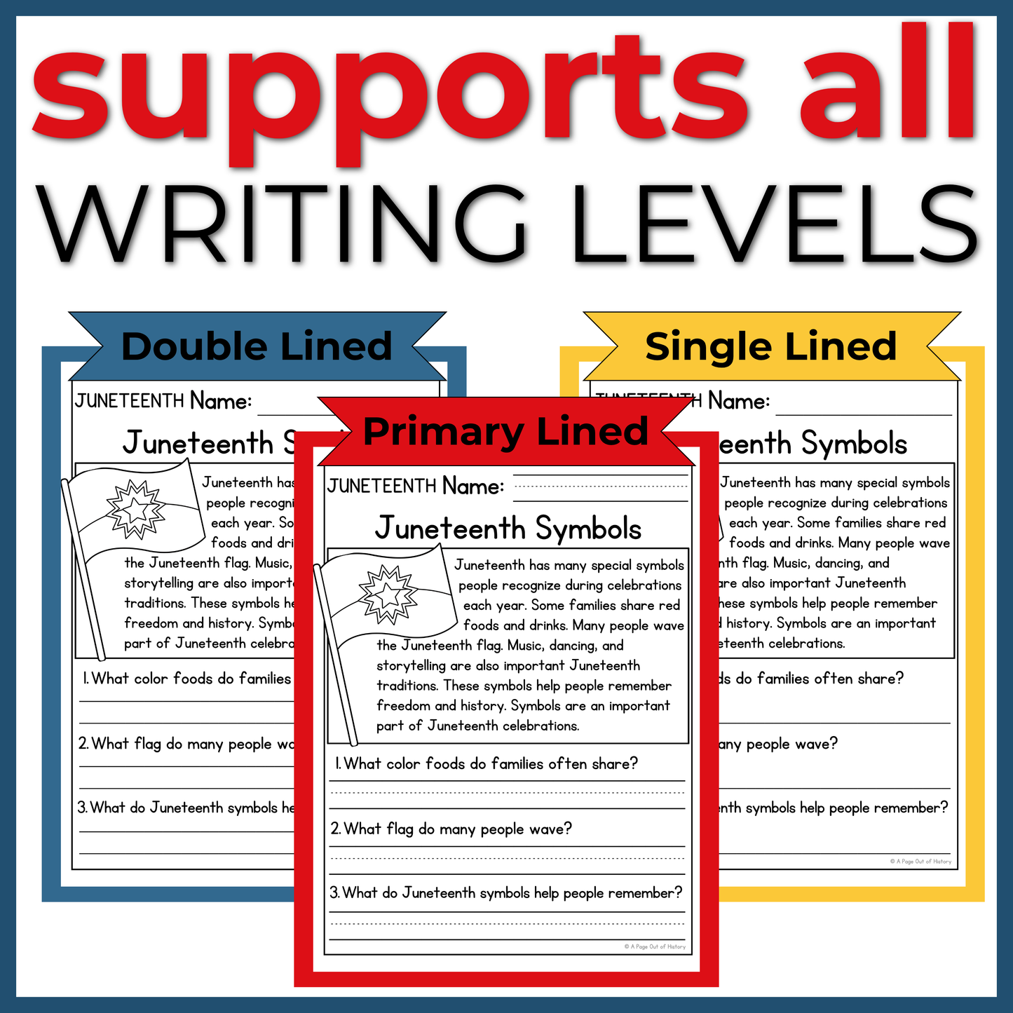 June Holidays Reading Comprehension Passages+Questions