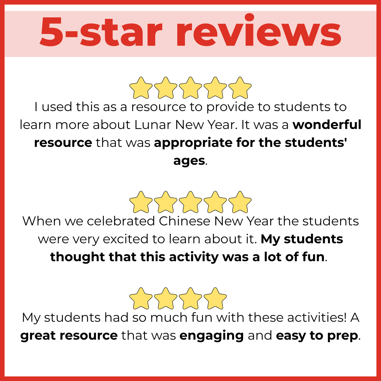 Lunar Chinese New Year Reading Comprehension Passages + Questions