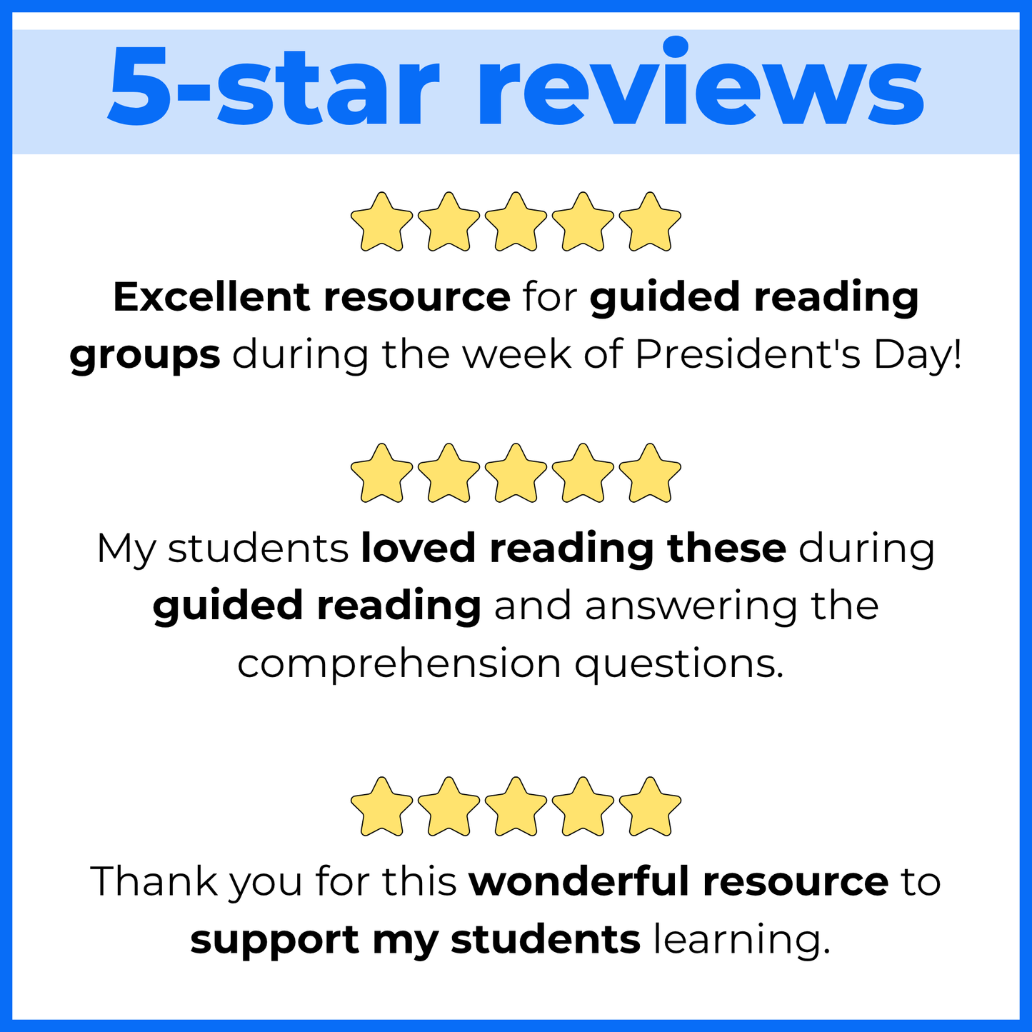 Presidents Day Holiday Reading Comprehension Passages + Questions