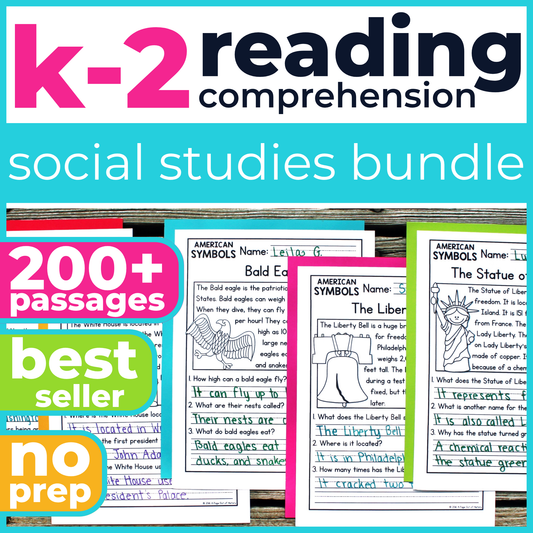 200+ Social Studies Reading Comprehension Passages & Questions