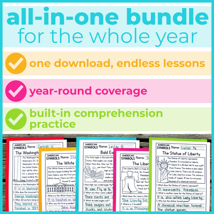 200+ Social Studies Reading Comprehension Passages & Questions