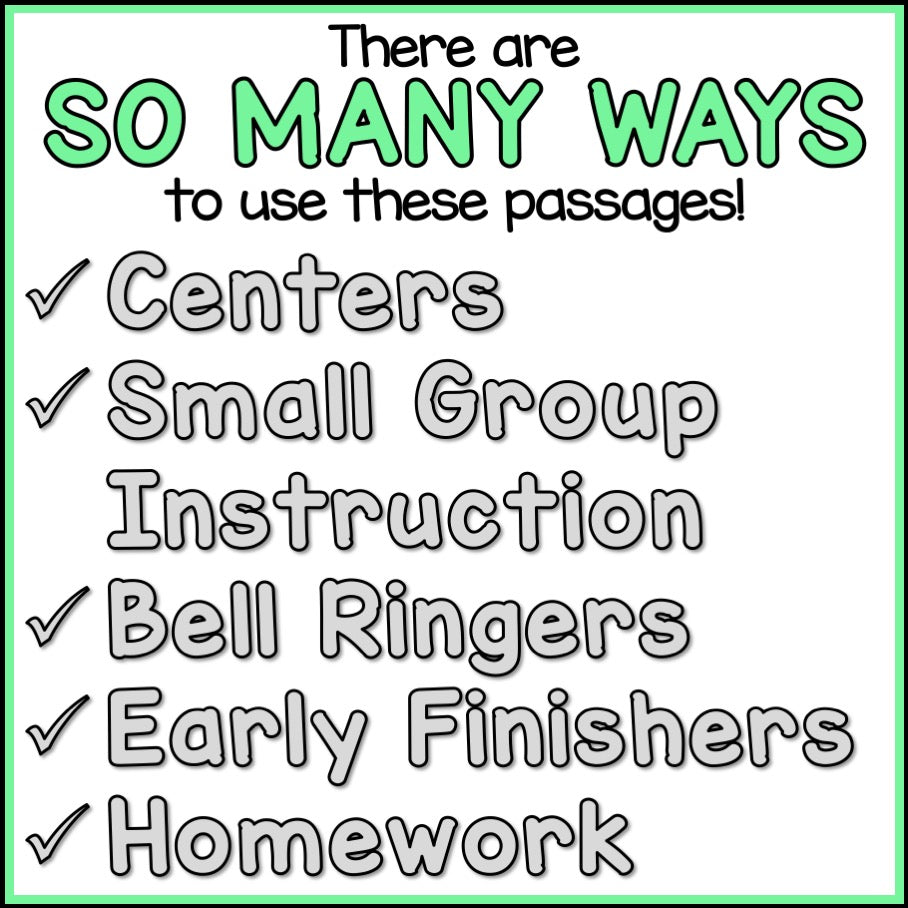 Southern Colonies Reading Comprehension Passages + Questions