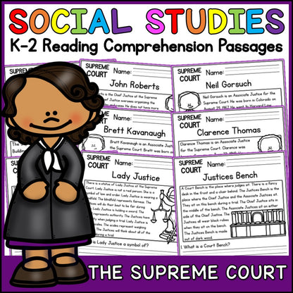 Supreme Court Reading Comprehension Passages + Questions
