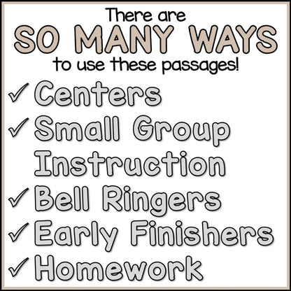 US Constitution Reading Comprehension Passages + Questions