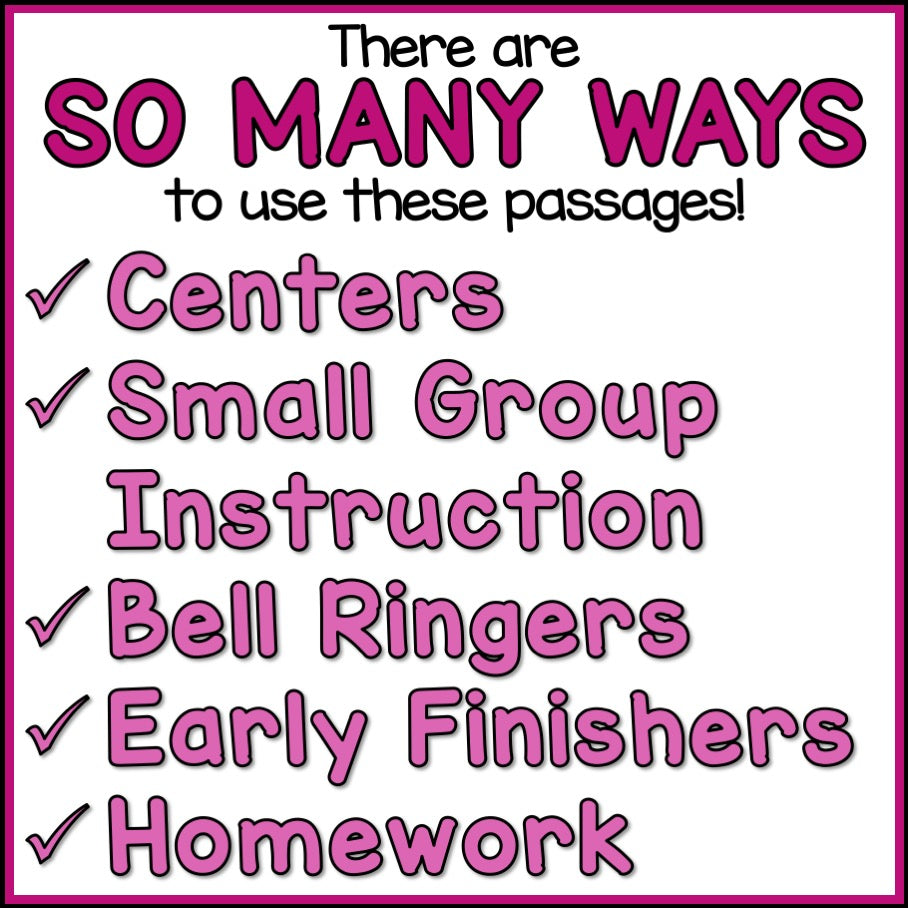 US Regions Reading Comprehension Passages + Questions