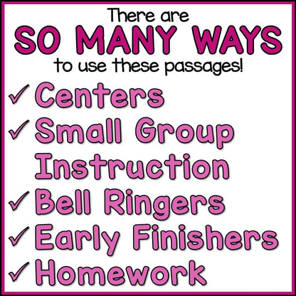 US Regions Reading Comprehension Passages + Questions